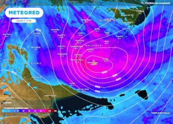 Santa Rosa llegará con tormenta, lluvias, vientos e inundaciones en el Río de La Plata
