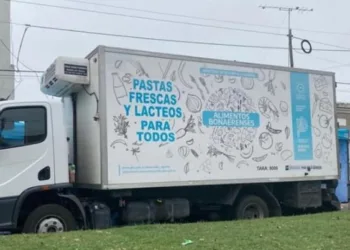 El camión de pastas y lácteos estará en Junín