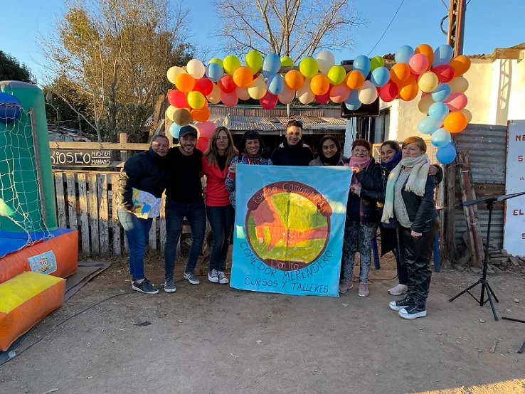 Don Ito inauguró un espacio comunitario en el barrio Resero Norte