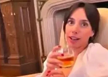 Apareció un video de Alberto Fernández y Tamara Petinatto en la Casa Rosada