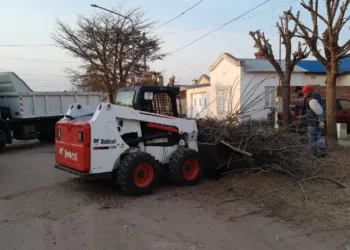 Intensa actividad desplegada por el Municipio en diferentes zonas de Junín