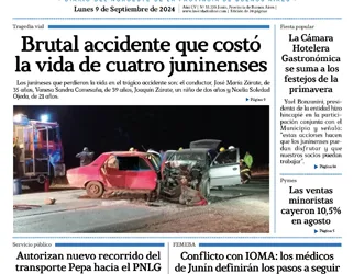 Lunes 9 de septiembre de 2024
