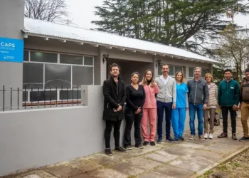 Puesta en valor del edificio donde funciona el C.A.P.S. de Agustina