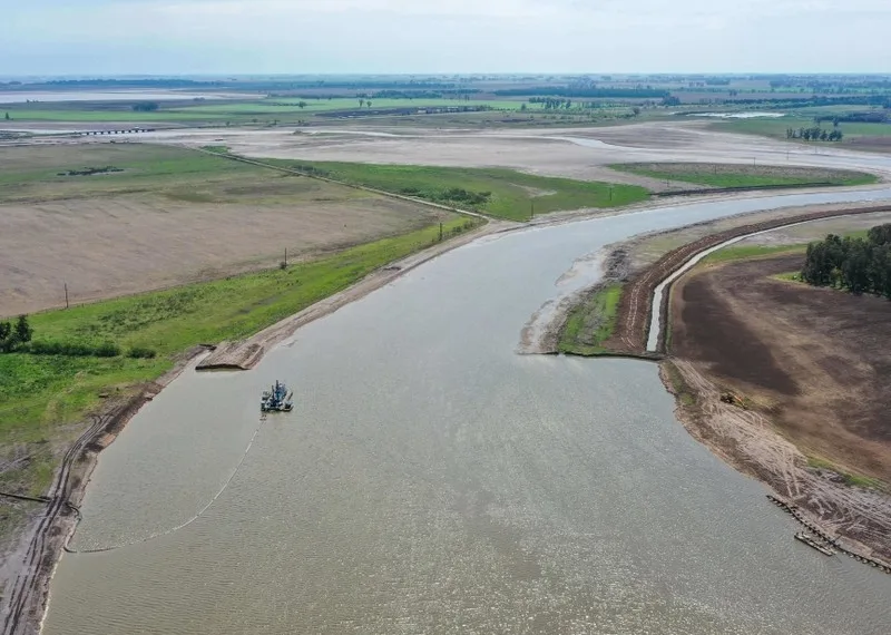 Balestrasse pidió actualizar el protocolo de  manejo del agua sobre la cuenca del Salado