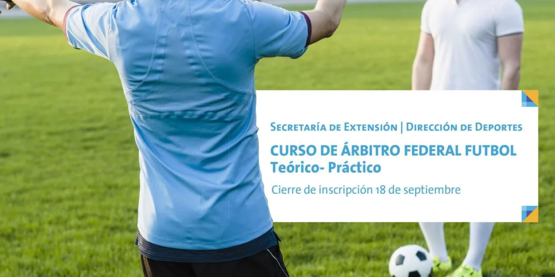 Comienza el curso de árbitros federal