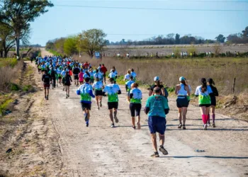 300 corredores participaron del desafío por los caminos rurales