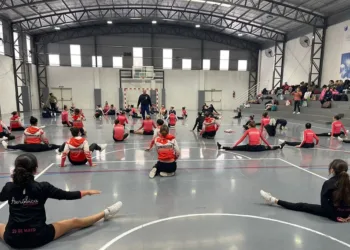 Se desarrolló un importante campus de entrenamiento de Gimnasia aeróbica