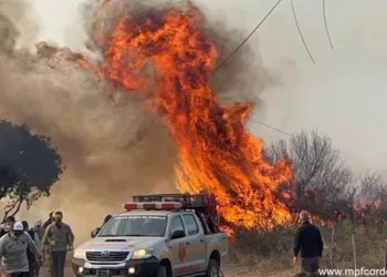 Hay un detenido por los incendios en Capilla del Monte