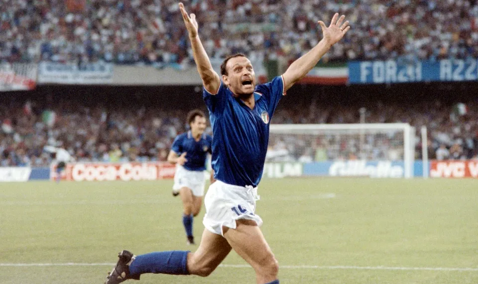 Murió “Toto” Schillaci, el máximo goleador del Mundial de Italia 1990