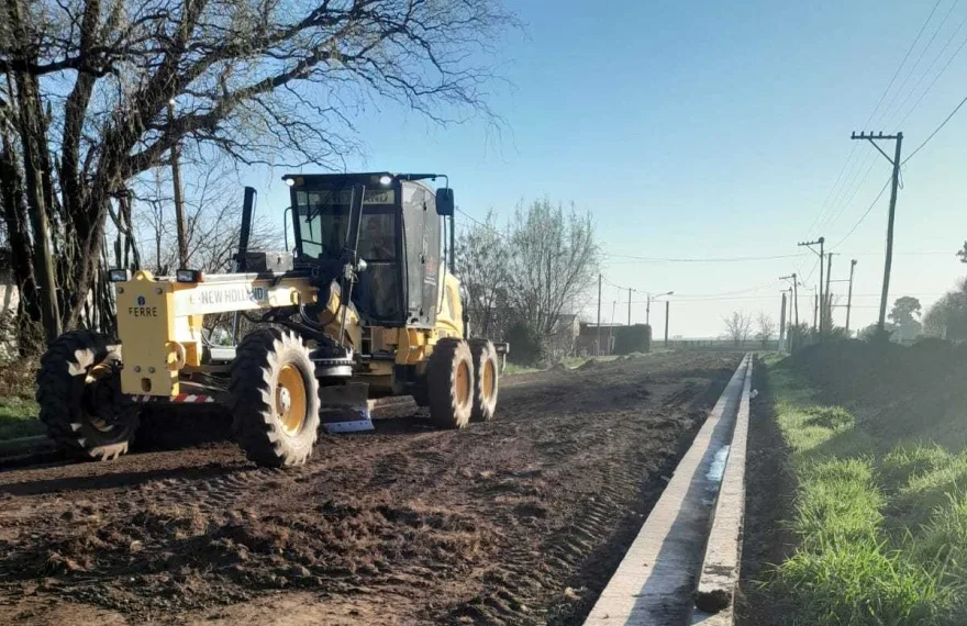 Avanzan con distintos trabajos en el distrito de Arenales