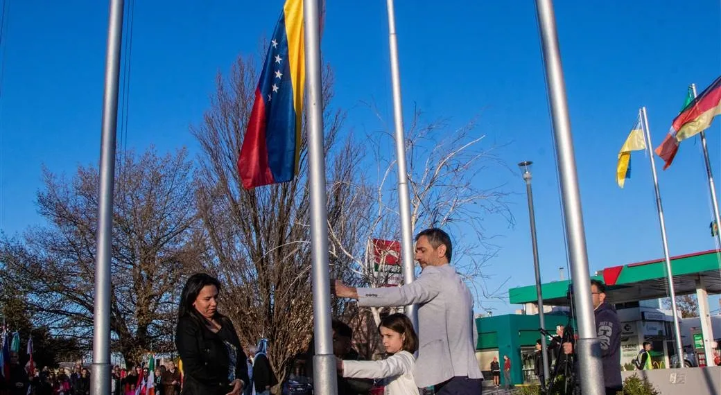 Día del Inmigrante en Junín: el momento más emotivo