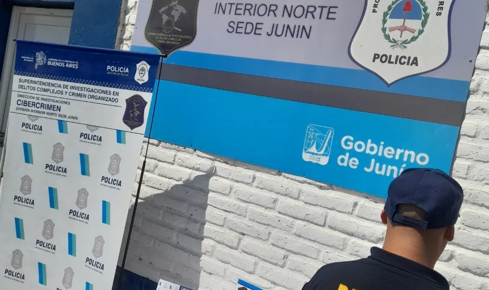 Investigaciones de Cibercrimen de Junín desarticula estafa en Pergamino