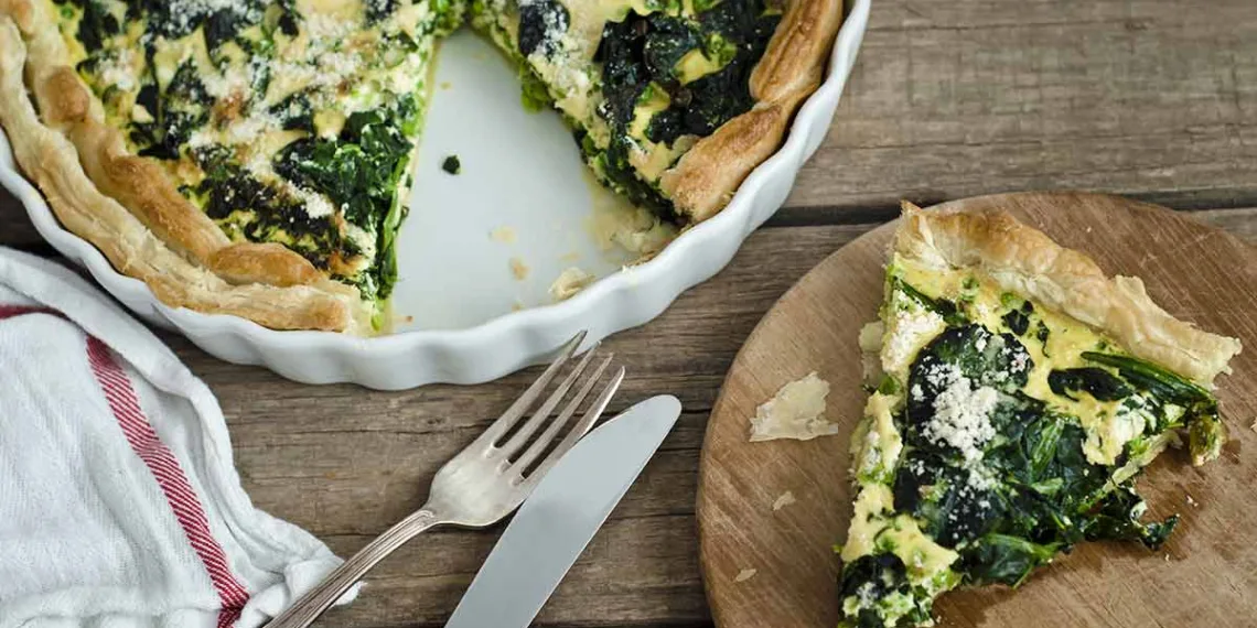 Cómo hacer una tarta de espinaca perfecta