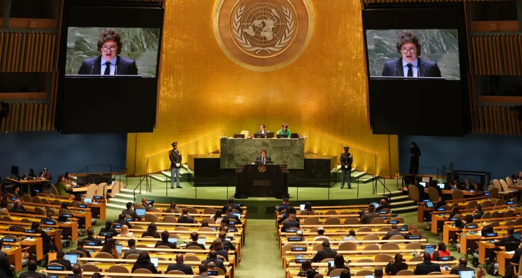 Milei ante la ONU a la ONU: “Vamos a abandonar la posición de neutralidad histórica”