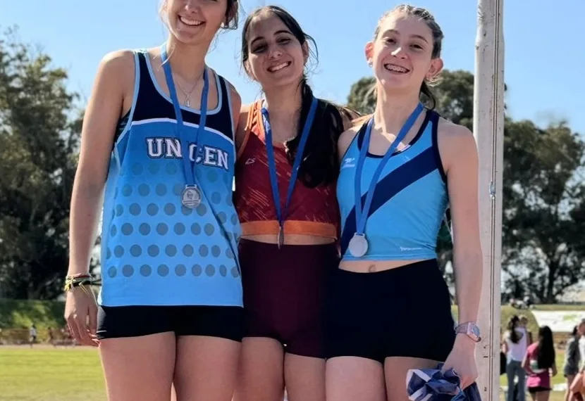 Atletismo: Stancato, Iudica y Zunino, campeonas provinciales