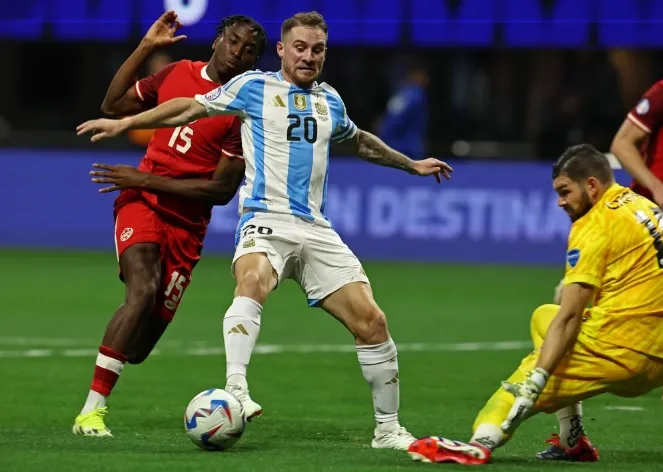 Mac Allister y Nicolás González se entrenarán de manera diferenciada para llegar al duelo ante Colombia