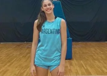Una jugadora de San Martín, en el Campus de Desarrollo para la U15