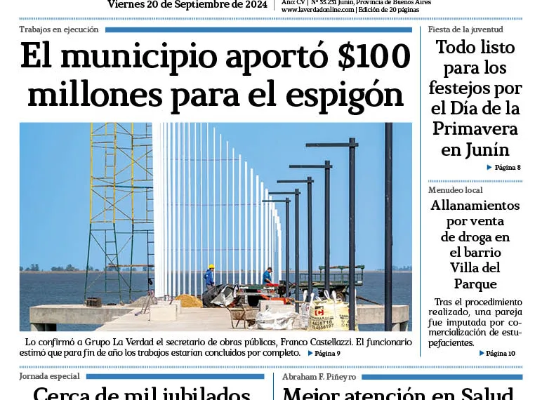 Viernes 20 de septiembre de 2024