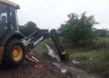 La intensa lluvia afectó distintos sectores de la ciudad