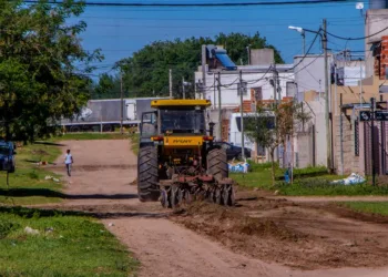 El Municipio continúa con tareas de mantenimiento en los barrios