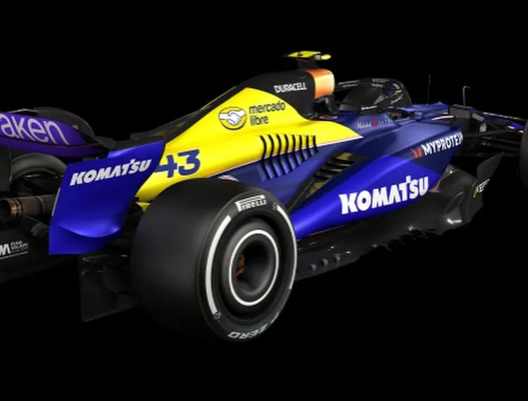 Williams presentó el nuevo auto que Colapinto usará en México