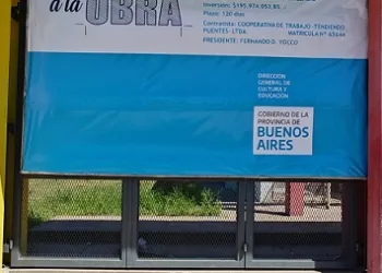 Llegaron los primeros fondos para la reconstrucción de la Escuela 48