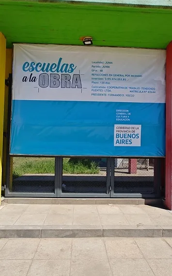 Llegaron los primeros fondos para la reconstrucción de la Escuela 48