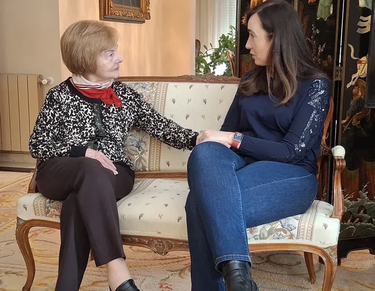 Villarruel homenajeó a Isabel Perón en el Día de la Lealtad peronista: cómo se gestó el encuentro