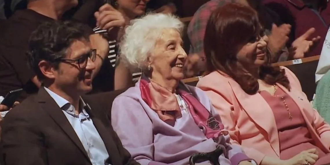 Carlotto vio “frialdad” entre Cristina Kirchner y Kicillof