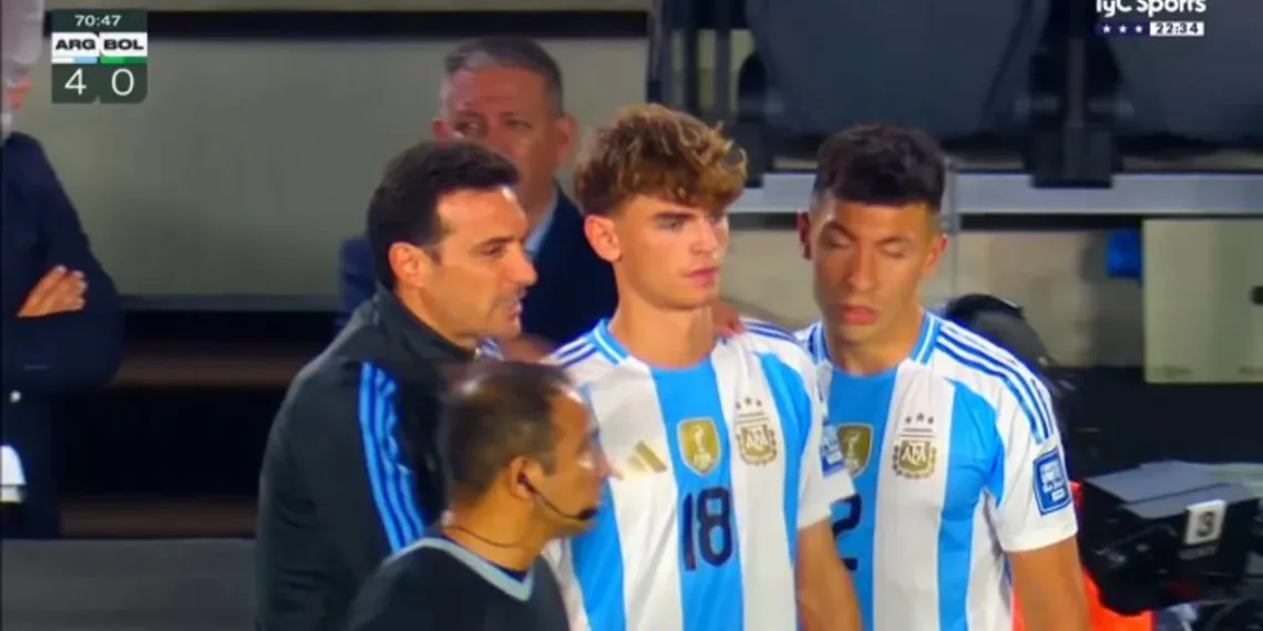 Scaloni sorprendió con la nueva «joya» de la Selección argentina: Nico Paz