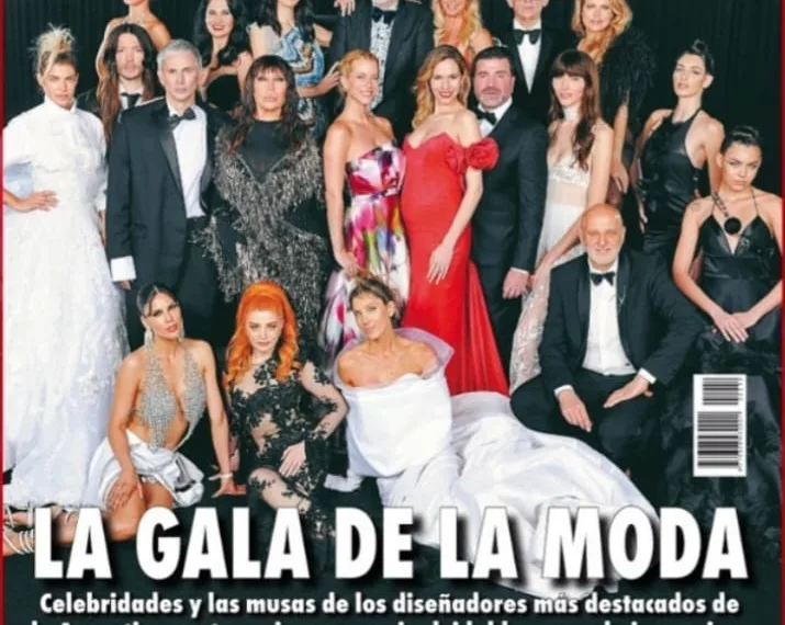 La juninense tapa de Caras y una  de las mejores diseñadoras del país