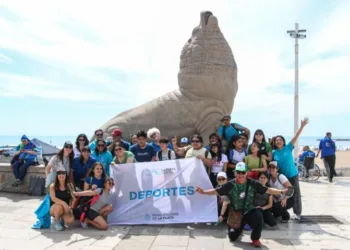 Axel Kicillof y el ministro Andrés Larroque inauguraron “las finales” de los Juegos Bonaerenses