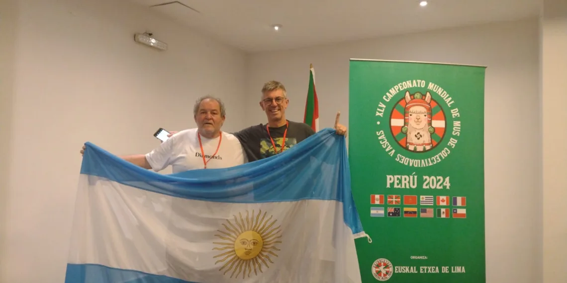 Los juninenses Mariano Iribarne y Edgardo Ratto, campeones mundiales de Mus