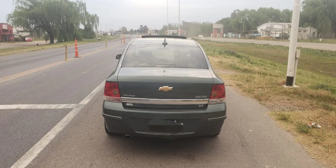Secuestraron un auto que había sido robado en Río Negro