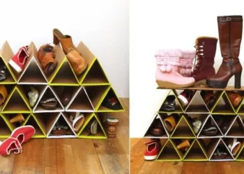 Cómo armar un organizador de zapatos fácil, muy barato y con solo dos elementos