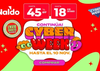 Cyber Week en Naldo: descuentos increibles hasta el domingo.