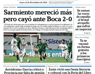 Lunes 11 de noviembre de 2024