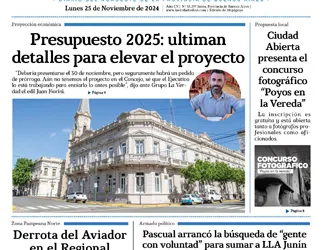 Lunes 25 de noviembre de 2024