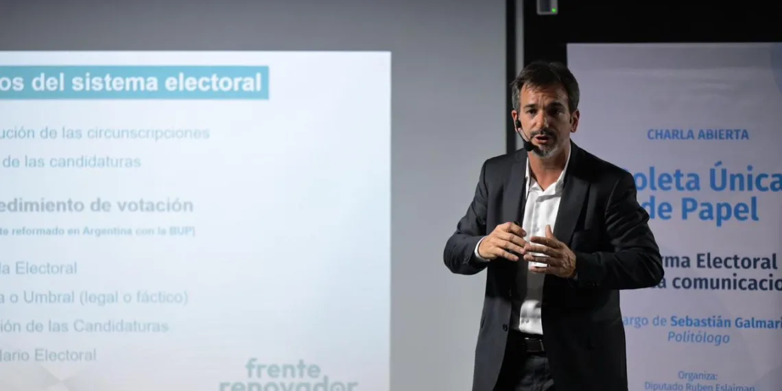 El Frente Renovador realizó una charla sobre las  desventajas de la boleta única de papel en la provincia