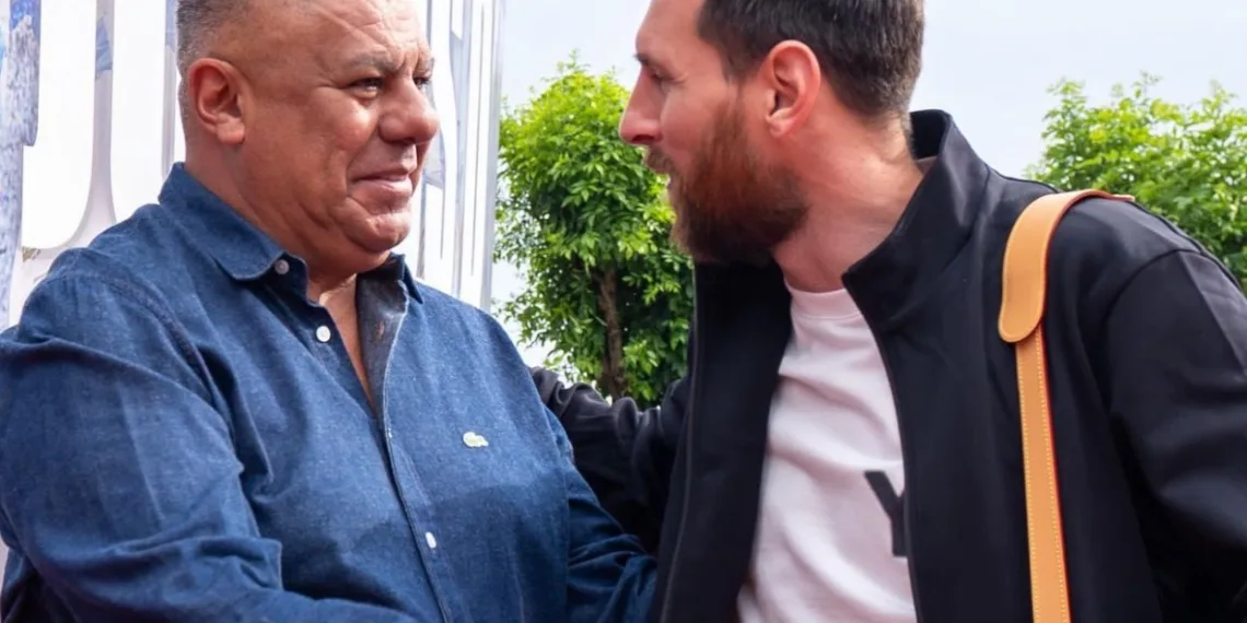 Messi llegó a Argentina para afrontar la doble fecha de Eliminatorias