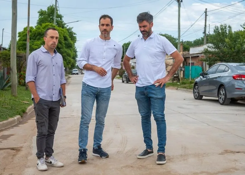 Finalizó la pavimentación de nueve cuadras en barrio San Martín
