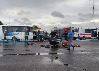 Cuatro policías fallecieron en un trágico accidente en Carmen de Areco