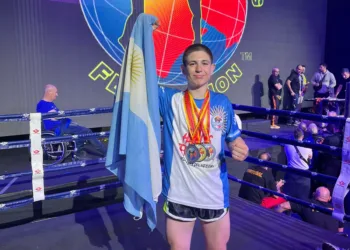 Enorme tarea del juninense Juan Manuel Bruno en el Mundial de kickboxing