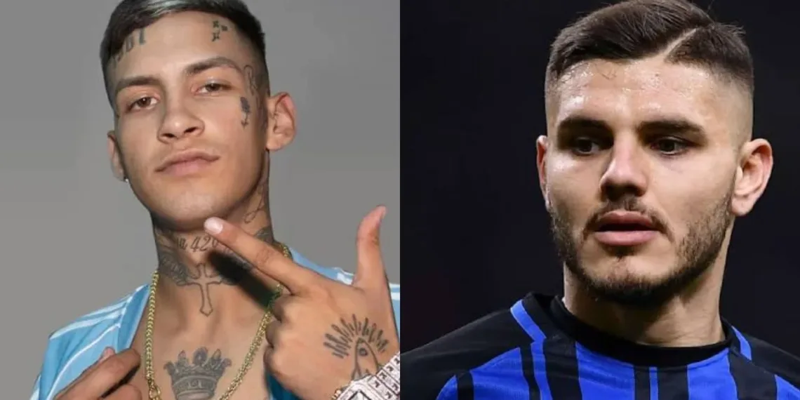 El picante comentario de L-Gante y la respuesta de Mauro Icardi
