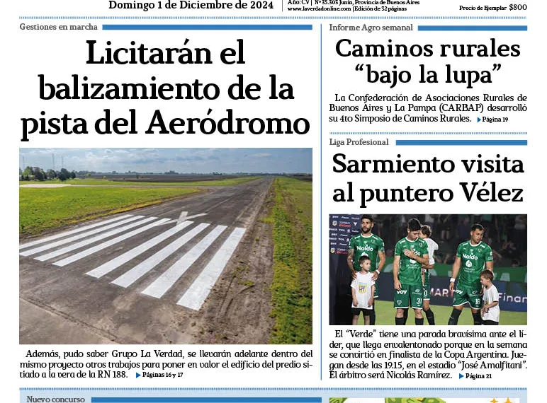 Domingo 1 de diciembre de 2024