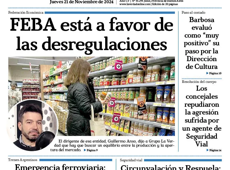 Jueves 21 de noviembre de 2024