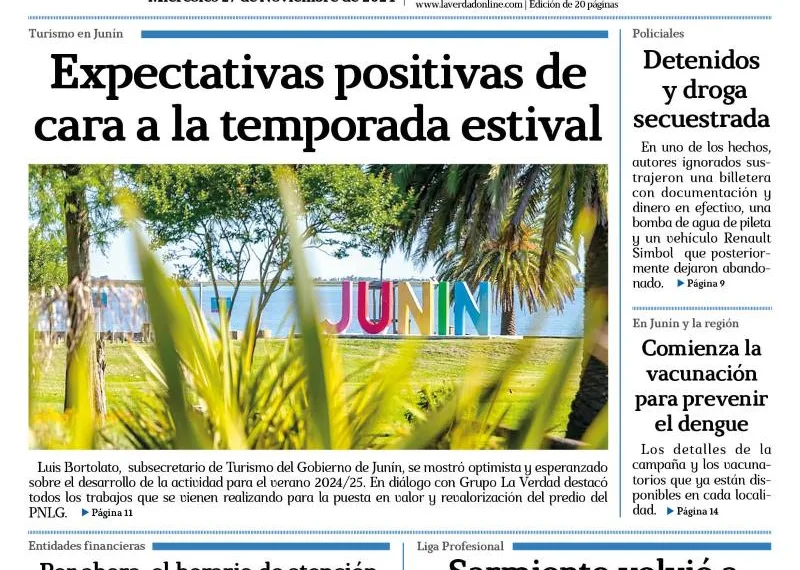 Miércoles 27 de noviembre de 2024