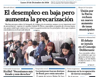Lunes 23 de diciembre de 2024