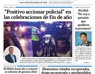 Lunes 30 de diciembre de 2024