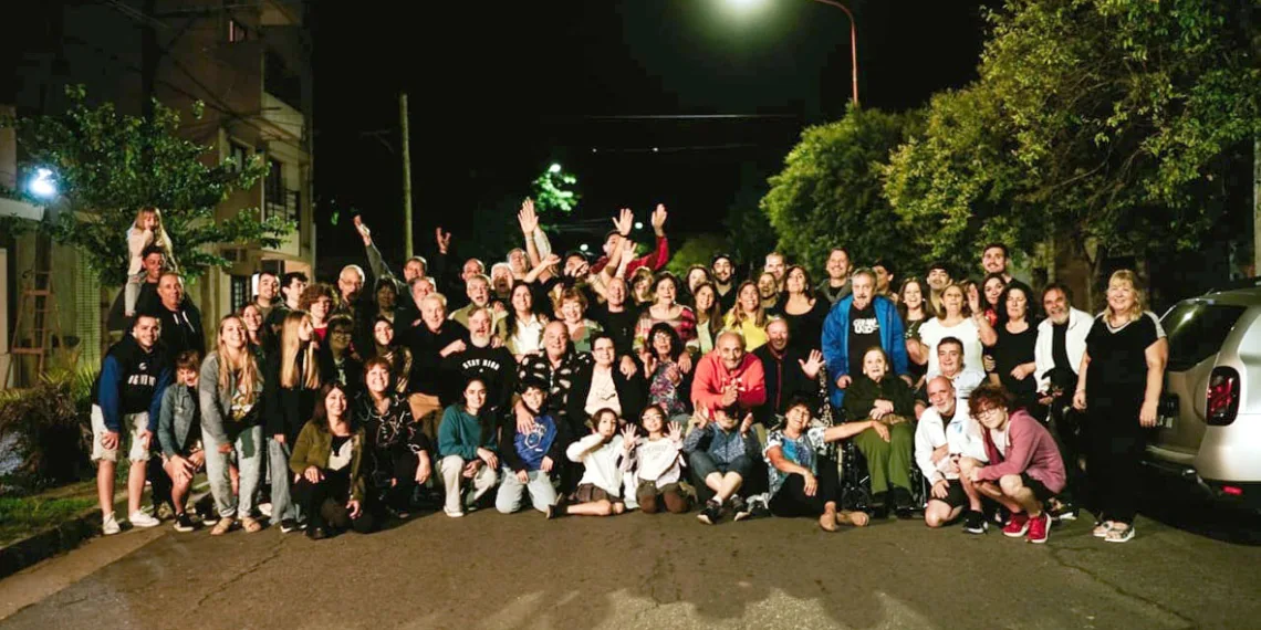 Volvió la alegría al barrio Las Morochas